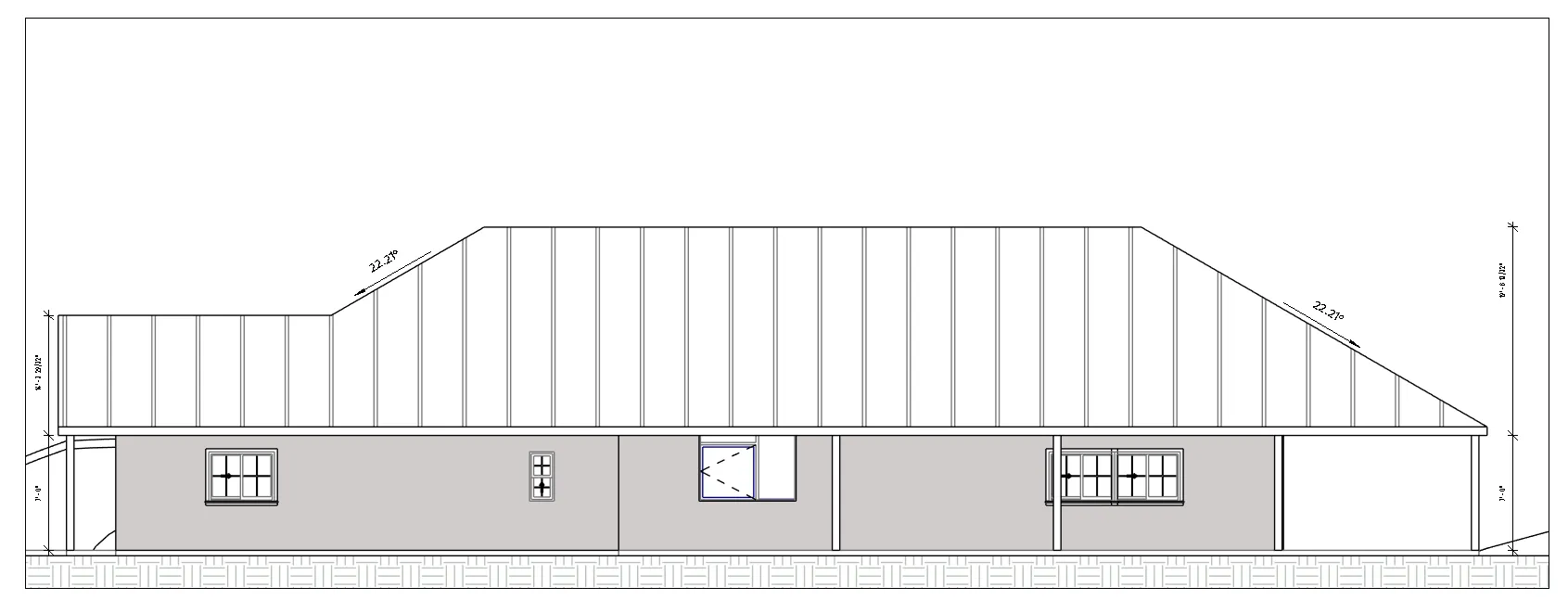 Hillside Bungalow — drawing sheet 5