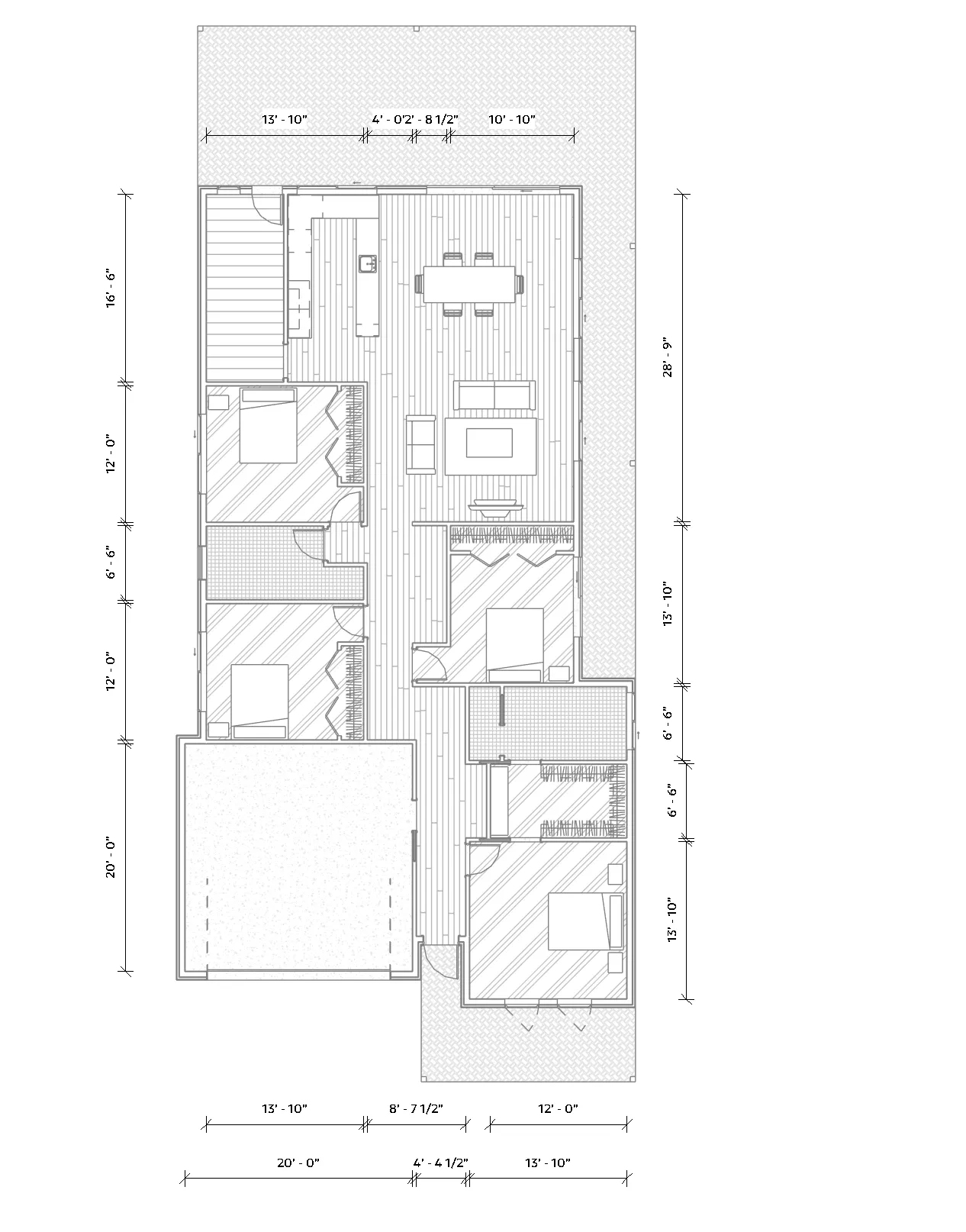 Hillside Bungalow — drawing sheet 4