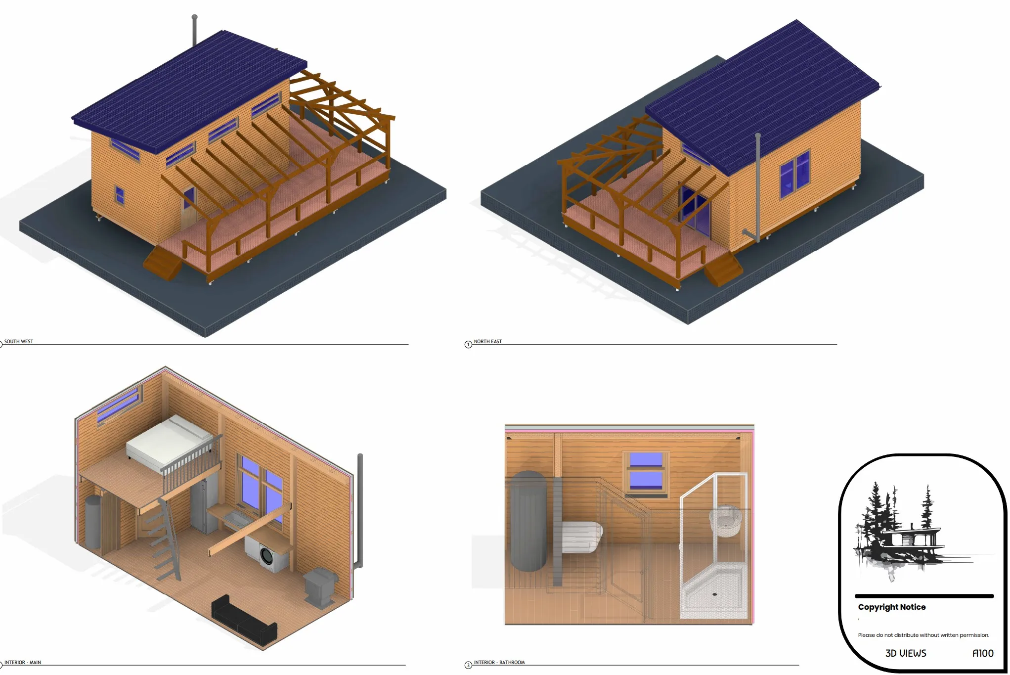 Tiny House — drawing sheet 2