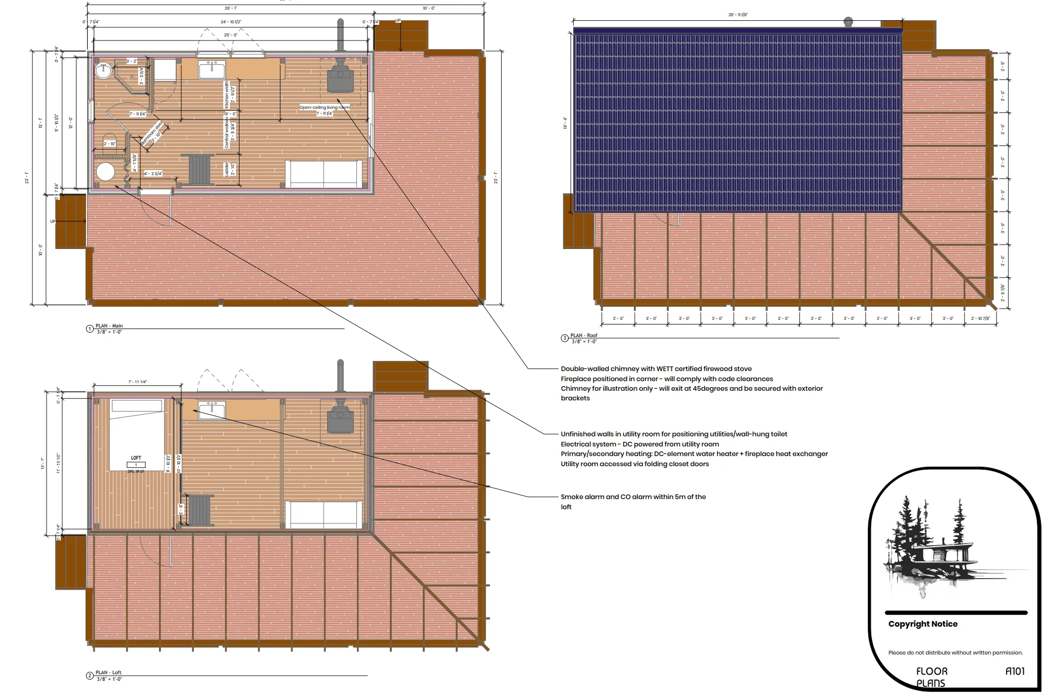 Tiny House — drawing sheet 3